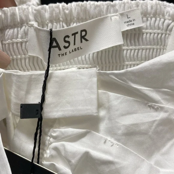 ASTR the Label Helia Sleeveless A-Line Dress White New - Picture 8 of 9